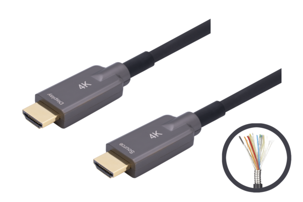 TA-MC41X HDMI 2.0V 4K AOC Armoured Cables