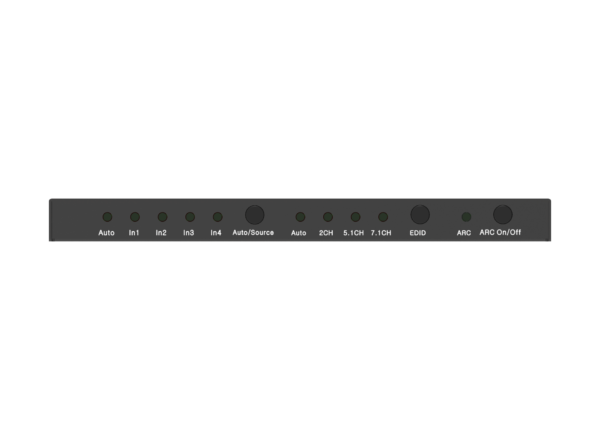 TA-B41A 4x1 HDMI 2.0 Switch with ARC/Audio Breakout - Image 3