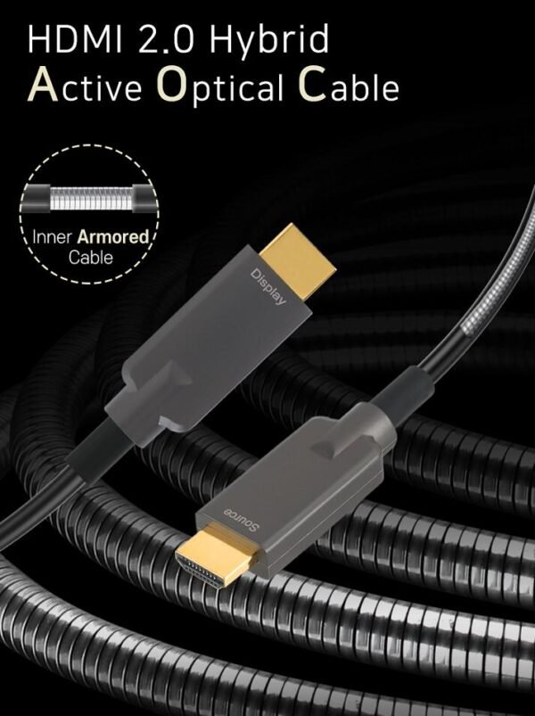 TA-MC41X HDMI 2.0V 4K AOC Armoured Cables - Image 2