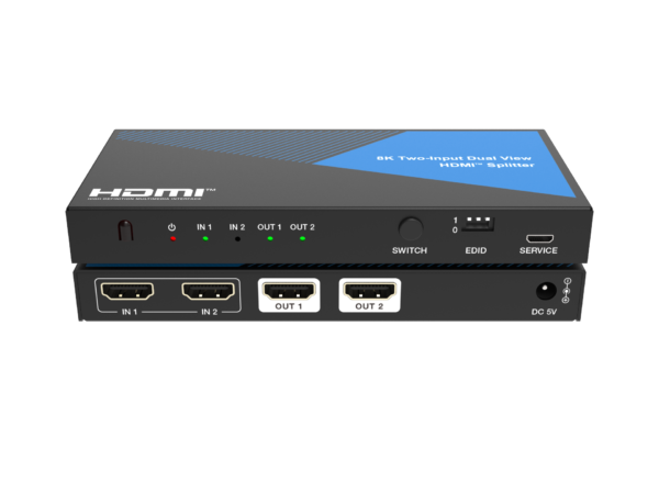 TA-SPC22 40Gbps HDMI2.1 2x2 switcher splitter