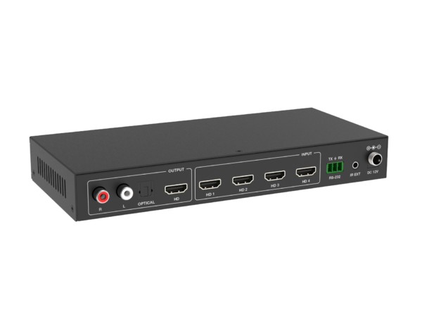 TA-SWB41MV 4K60 4x1 HDMI Switcher with Multi-Viewer - Image 3