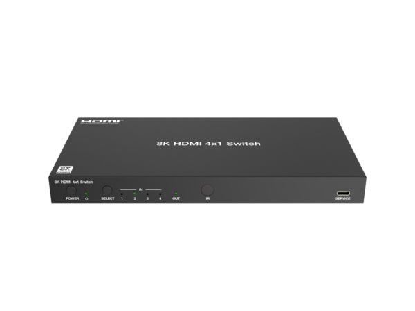 TA-SWC41AP 4x1 48Gbps HDMI 2.1 Switch with Audio Breakout