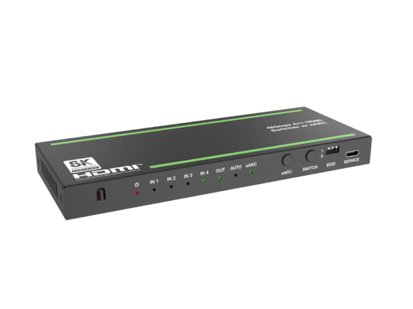 TA-SWC41A 48Gbps 4x1 HDMI Switcher w/ Audio De-embedded - Image 3