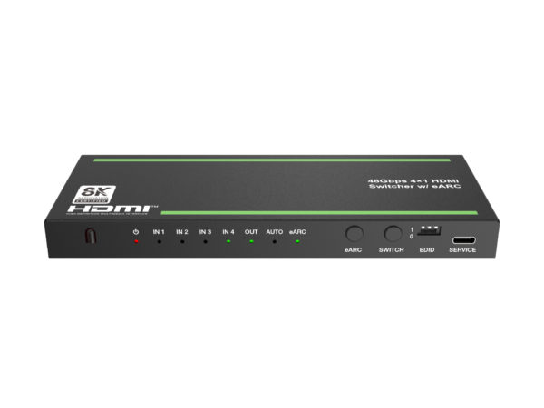 TA-SWC41A 48Gbps 4x1 HDMI Switcher w/ Audio De-embedded - Image 4