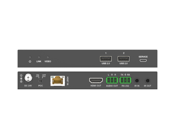 TA-EHB100CN HDBaseT 2.0 Extender 100M 4K60HZ USB and Audio Embedding/De-embedding - Image 3