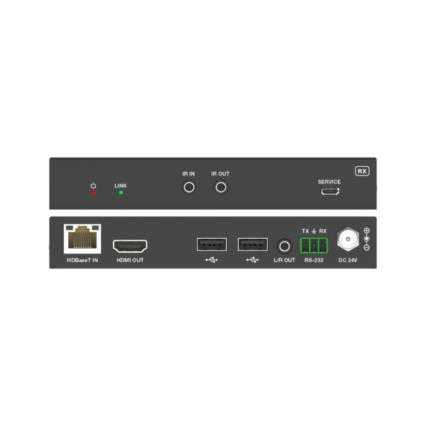 TA-EHB100HCU3K HDBaseT 3.0 Extender 100M 4K60HZ USB-C/HDMI Two Inputs -VS3000 - Image 2