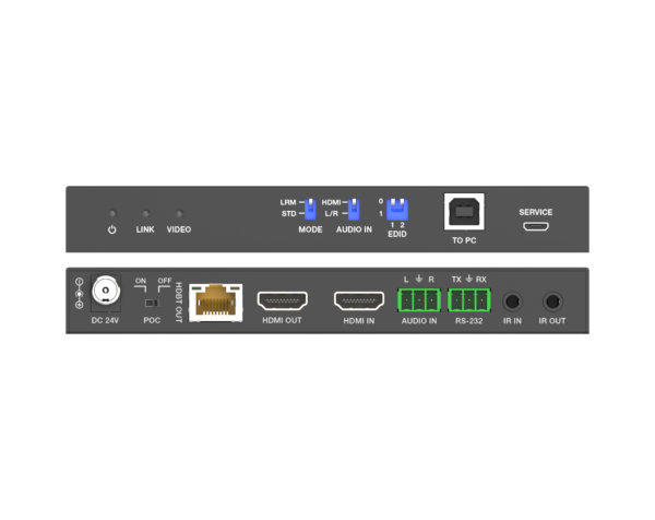 TA-EHB100CN HDBaseT 2.0 Extender 100M 4K60HZ USB and Audio Embedding/De-embedding