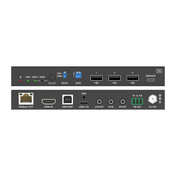 TA-EHB100HCU HDBaseT 2.0 Extender 100M 4K60HZ USB-C/HDMI Two Inputs