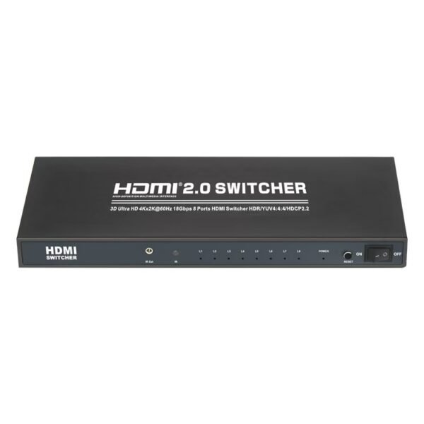 TA-AP818P HDMI SWITCHER 8*1-4k - Image 2